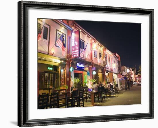 Bar Street, Melaka (Malacca), Melaka State, Malaysia, Southeast Asia, Asia-Christian Kober-Framed Photographic Print