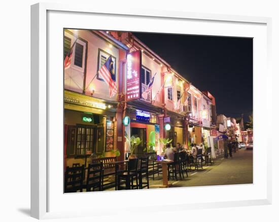 Bar Street, Melaka (Malacca), Melaka State, Malaysia, Southeast Asia, Asia-Christian Kober-Framed Photographic Print