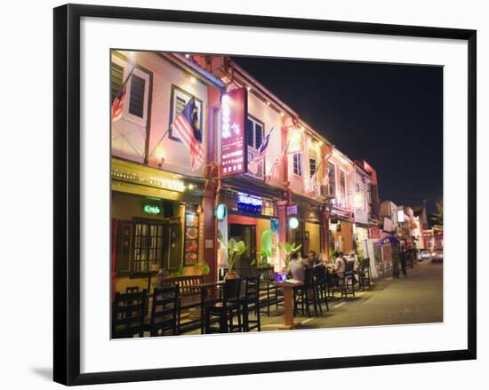 Bar Street, Melaka (Malacca), Melaka State, Malaysia, Southeast Asia, Asia-Christian Kober-Framed Photographic Print