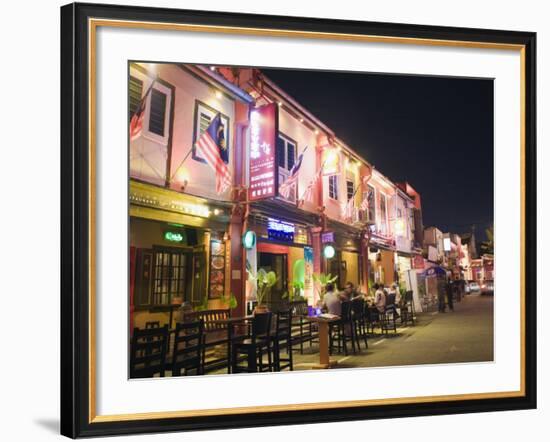 Bar Street, Melaka (Malacca), Melaka State, Malaysia, Southeast Asia, Asia-Christian Kober-Framed Photographic Print