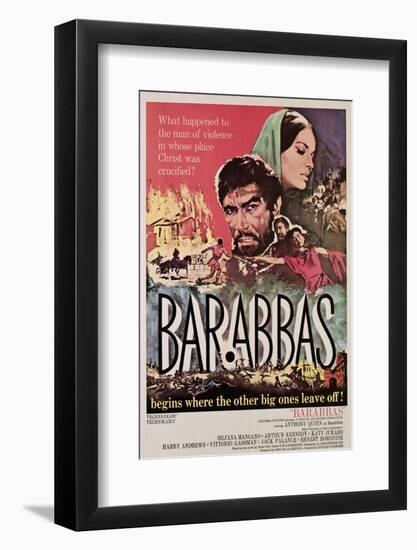 Barabbas, Anthony Quinn, Silvana Mangano, 1962-null-Framed Photo