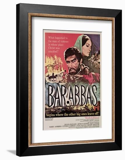 Barabbas, Anthony Quinn, Silvana Mangano, 1962-null-Framed Photo