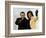 Barack Obama and His Wife Arrive at the Opening Inaugural Celebration at the Lincoln Memorial-null-Framed Photographic Print