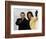 Barack Obama and His Wife Arrive at the Opening Inaugural Celebration at the Lincoln Memorial-null-Framed Photographic Print