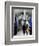 Barack Obama and His Wife Arrive at the Opening Inaugural Celebration at the Lincoln Memorial-null-Framed Photographic Print