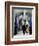 Barack Obama and His Wife Arrive at the Opening Inaugural Celebration at the Lincoln Memorial-null-Framed Photographic Print