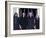 Barack Obama and the Joe Biden, Along with Their Wives, are Introduced at the War Memorial Plaza-null-Framed Photographic Print