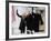 Barack Obama, Joe Biden and Their Wives Wave During the Inaugural Celebration at Lincoln Memorial-null-Framed Photographic Print