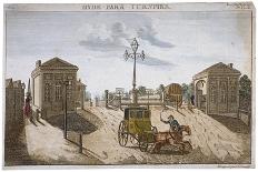 View of Hyde Park Corner Turnpike, Westminster, London, 1792-Barak Jr Longmate-Framed Giclee Print
