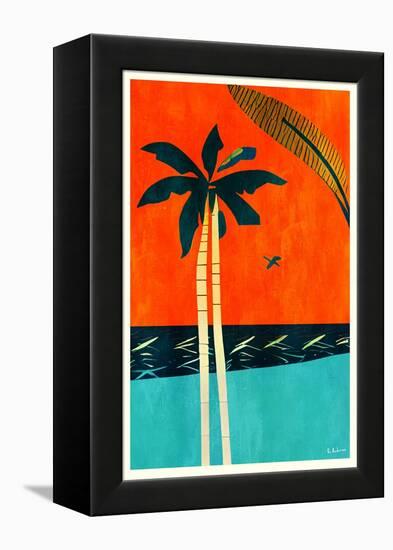 Barbados Sunset-Bo Anderson-Framed Premier Image Canvas