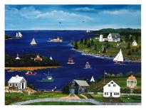 Summers in Maine-Barbara Appleyard-Art Print