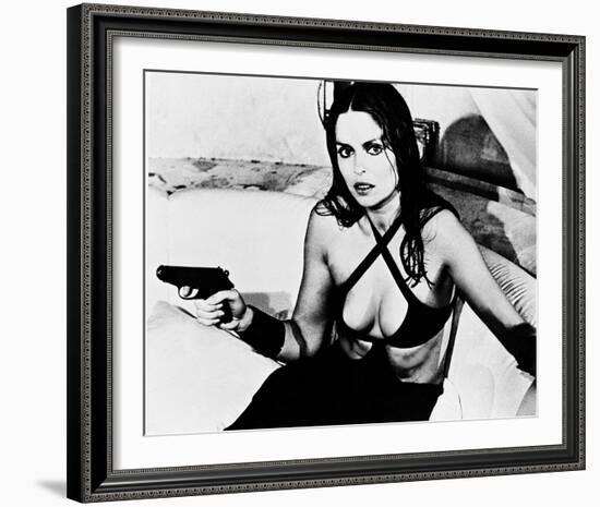 Barbara Bach, The Spy Who Loved Me (1977)-null-Framed Photo