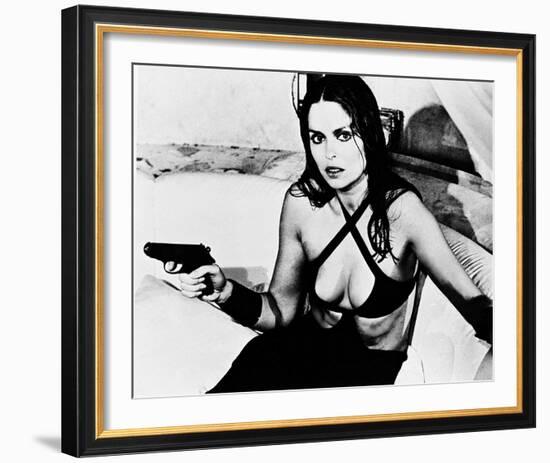 Barbara Bach, The Spy Who Loved Me (1977)-null-Framed Photo