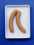 Two Frankfurters in Shallow Bowl-Barbara Bonisolli-Photographic Print