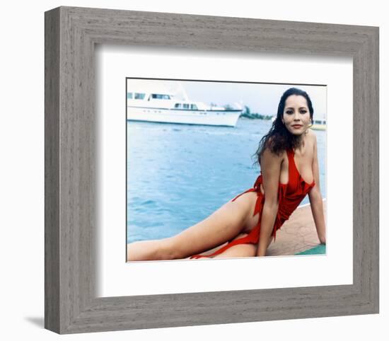 Barbara Carrera - Never Say Never Again-null-Framed Photo