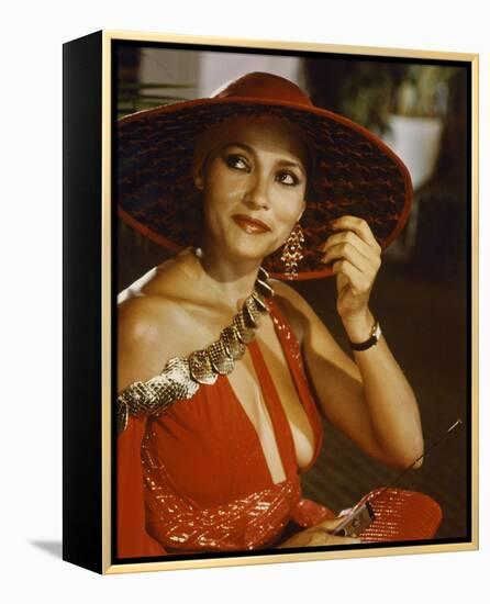 Barbara Carrera-null-Framed Stretched Canvas