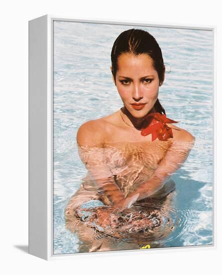 Barbara Carrera-null-Framed Stretched Canvas