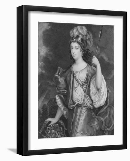 Barbara, Duchess of Cleveland-Sir Peter Lely-Framed Giclee Print