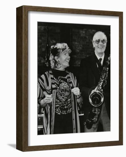 Barbara Jay and Tommy Whittle in Concert-Denis Williams-Framed Photographic Print