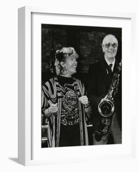 Barbara Jay and Tommy Whittle in Concert-Denis Williams-Framed Photographic Print