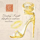 Ooooh La La Shoe-Barbara Lindner-Mounted Art Print