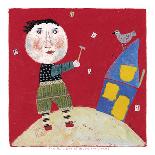 The Boy Blew His Horn-Barbara Olsen-Giclee Print