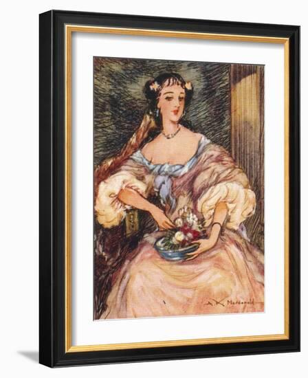 Barbara Palmer (nee Villiers), 1st Duchess of Cleveland, Countess of Castlemaine (1640-1709), 1937-Alexander K MacDonald-Framed Giclee Print
