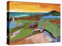 Ocean Cliffs-Barbara Rainforth-Framed Giclee Print
