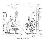"Well if I can't be a cowboy I'll be a lawyer for cowboys." - New Yorker Cartoon-Barbara Smaller-Premium Giclee Print