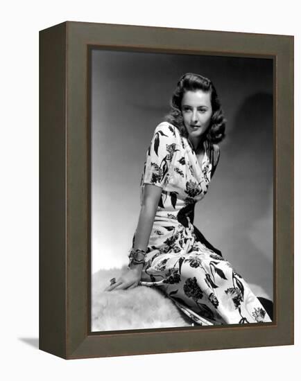 Barbara Stanwyck, 1940-George Hurrell-Framed Stretched Canvas
