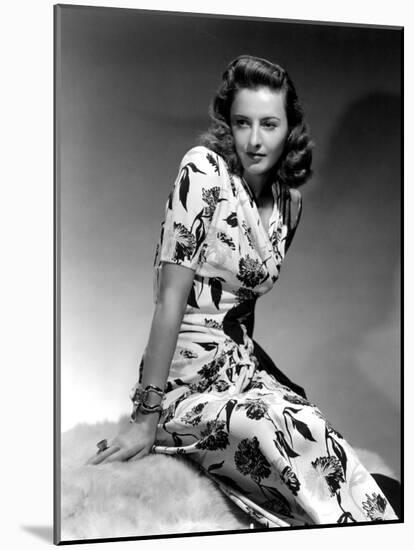 Barbara Stanwyck, 1940-George Hurrell-Mounted Photo