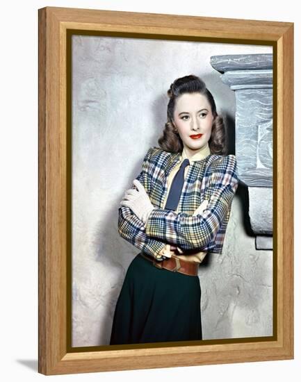 Barbara Stanwyck, 1945-null-Framed Premier Image Canvas