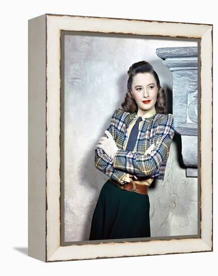 Barbara Stanwyck, 1945-null-Framed Premier Image Canvas