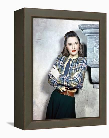 Barbara Stanwyck, 1945-null-Framed Premier Image Canvas