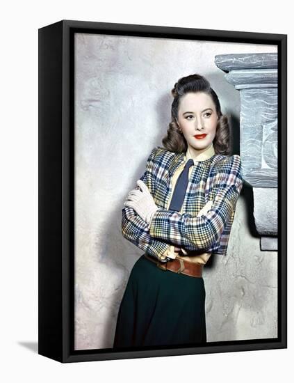 Barbara Stanwyck, 1945-null-Framed Premier Image Canvas