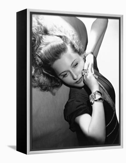 Barbara Stanwyck, 1945-null-Framed Premier Image Canvas