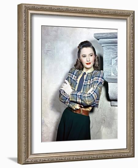 Barbara Stanwyck, 1945-null-Framed Photographic Print