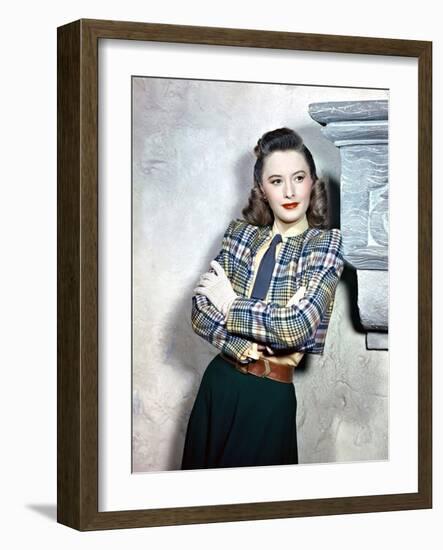 Barbara Stanwyck, 1945-null-Framed Photographic Print