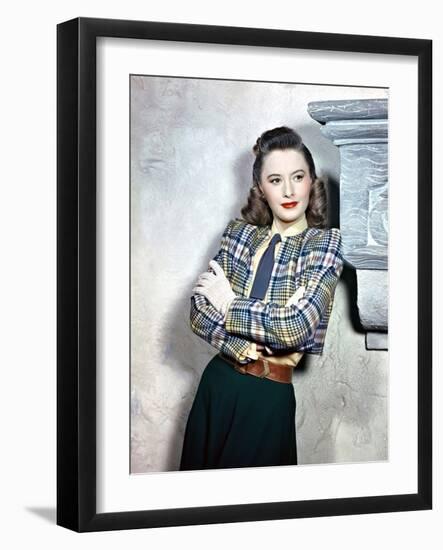 Barbara Stanwyck, 1945-null-Framed Photographic Print