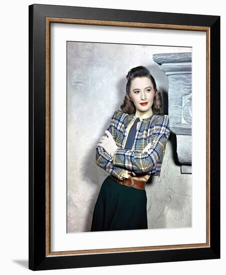 Barbara Stanwyck, 1945-null-Framed Photographic Print