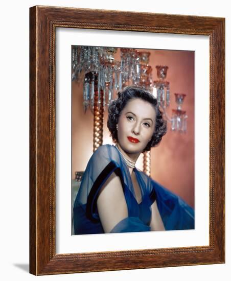 Barbara Stanwyck, 1950s-null-Framed Photo