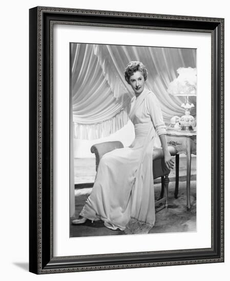 Barbara Stanwyck, 1950s-null-Framed Photo