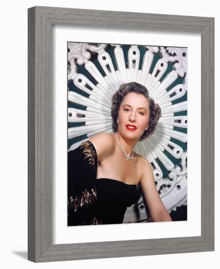 Barbara Stanwyck, 1955-null-Framed Photographic Print