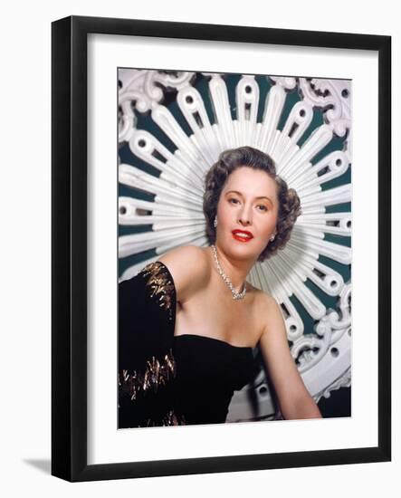 Barbara Stanwyck, 1955-null-Framed Photographic Print