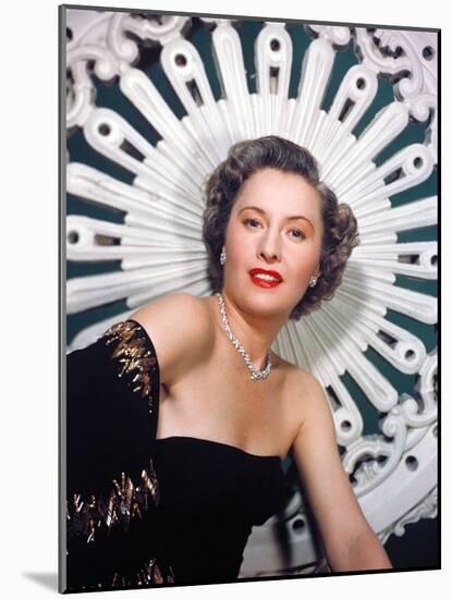 Barbara Stanwyck, 1955-null-Mounted Photographic Print