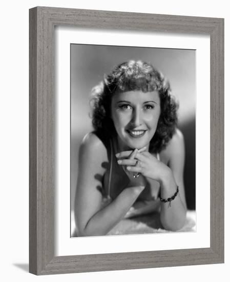 Barbara Stanwyck, March 10, 1939-null-Framed Photo