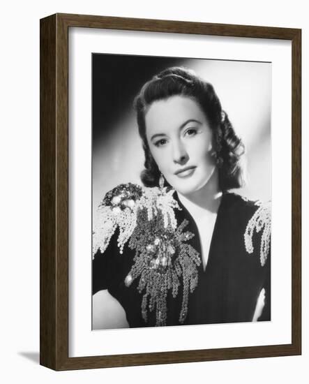 Barbara Stanwyck, Mid 1940s-null-Framed Photo