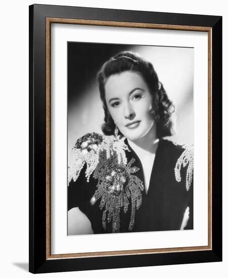 Barbara Stanwyck, Mid 1940s-null-Framed Photo