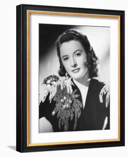 Barbara Stanwyck, Mid 1940s-null-Framed Photo