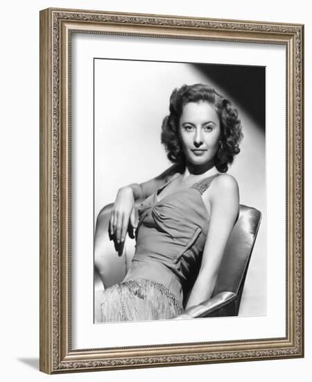 Barbara Stanwyck, Mid 1940s-null-Framed Photo